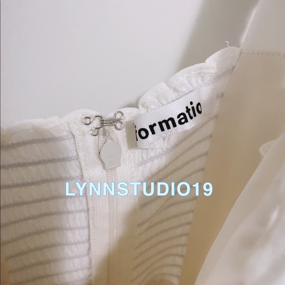 Reformation Nikita Dress Ivory - Picture 6 of 7